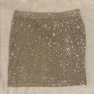 Torrid Sequin Short Skirt